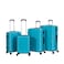 STARLIFE 4 Piece ABS Hard side Trolley Luggage Set Spinner Wheels with Number Lock 20/24/28/32 Inch