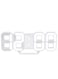 Generic - Multifunctional LED Digital Wall Clock 12H/24H Time Display With Alarm White