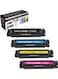 Dw 4-Piece Compatible Toner Cartridge Set For HP 201A Cf400A Multicolour