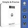 Inevifit Bathroom Scale, Highly Accurate Digital Bathroom Body Scale White