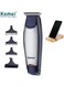 Kemei 3 In 1 Professional Rechargeable Electric Hair Clipper Blue/Silver