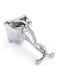 Generic - Manual Hand Press Juicer Silver 225X120X110Millimeter