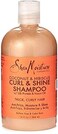 Shea Moisture Coconut And Hibiscus Combination Pack- Curl Enhancing Smoothie, 12 Oz, Curl Style Milk, 8 Oz &amp; Curl &amp; Shine Shampoo 13 Oz