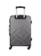 Parajohn Trolley Luggage Set Of 3 Pcs ABS Hard Side Spinner Wheels