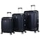 Eminent Hard Case Suitcase Trolley Luggage Set of 3 Polycarbonate Lightweight 4 Quiet Double Spinner Wheels Travel Bags With TSA Lock KK10 Night Blue