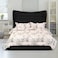 In House Lisbon Velvet Bed Frame - Queen - 200x150 cm - Black