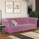 In House Serena 2 In 1 Sofabed Velvet Upholstered - Light Purple