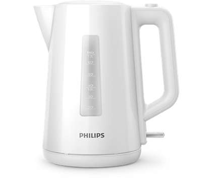 Philips Plastic White Kettle, 1.7 Liter capacity 2400W, HD9318/01