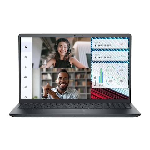 Dell Vostro 3520 Laptop - Intel Core i3-1215U - 512GB SSD - 8GB RAM - 15.6-inch - Integrated Intel UHD GPU - Dos - Black