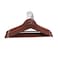 Feelings Cloth Wooden Hangers Brown 45cm 6 PCS Assorted