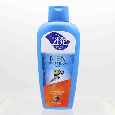 Zoe Men Lotion Active Energy 400Ml