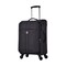 Eminent 4 Wheel Soft Casing Expandable Recycled Cabin Luggage Trolley 55cm Black&nbsp;V6101