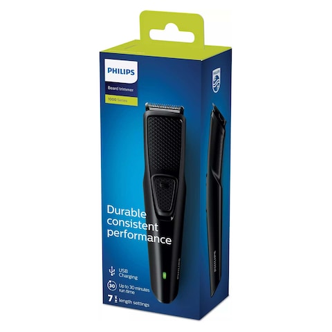 Philips Beard Trimmer - Black - BT1233/14