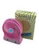 Portable Fan Rechargeable Usb Battery Cooling Fan 2724464879764 Pink