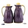 Homemaker Vacuum Flask Purple 1L+1.3L