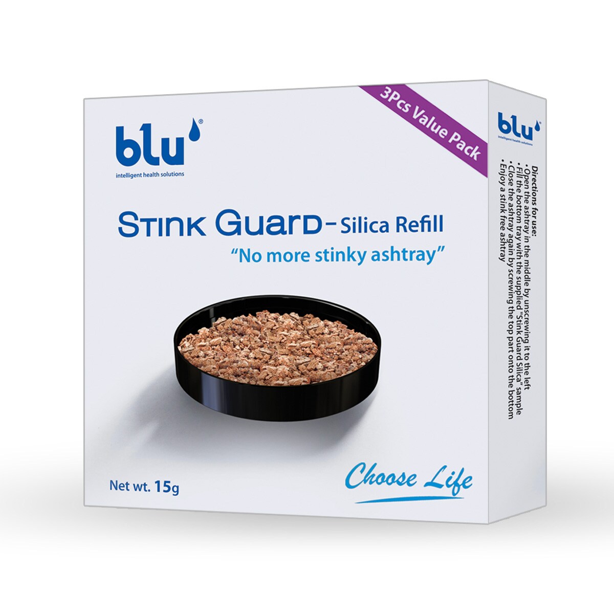 Buy Blu - Stink Guard Refill Silica (3-Piece Value Pack) Online ...