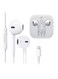 FOCUS Wired In-Ear Earphones With Mic For Apple Iphone White
