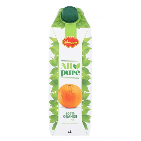 Shezan 100 Percent Orange Juice 1 lt