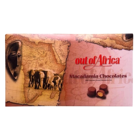 Out Of Africa Milk Chocolate Covered Macadamia Nuts Chocolates 195g
