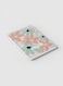 Lowha Spiral Notebook With 60 Sheets And Hard Paper Covers With Abstract Floral Design, For Jotting Notes And Reminders, For Work, University, School