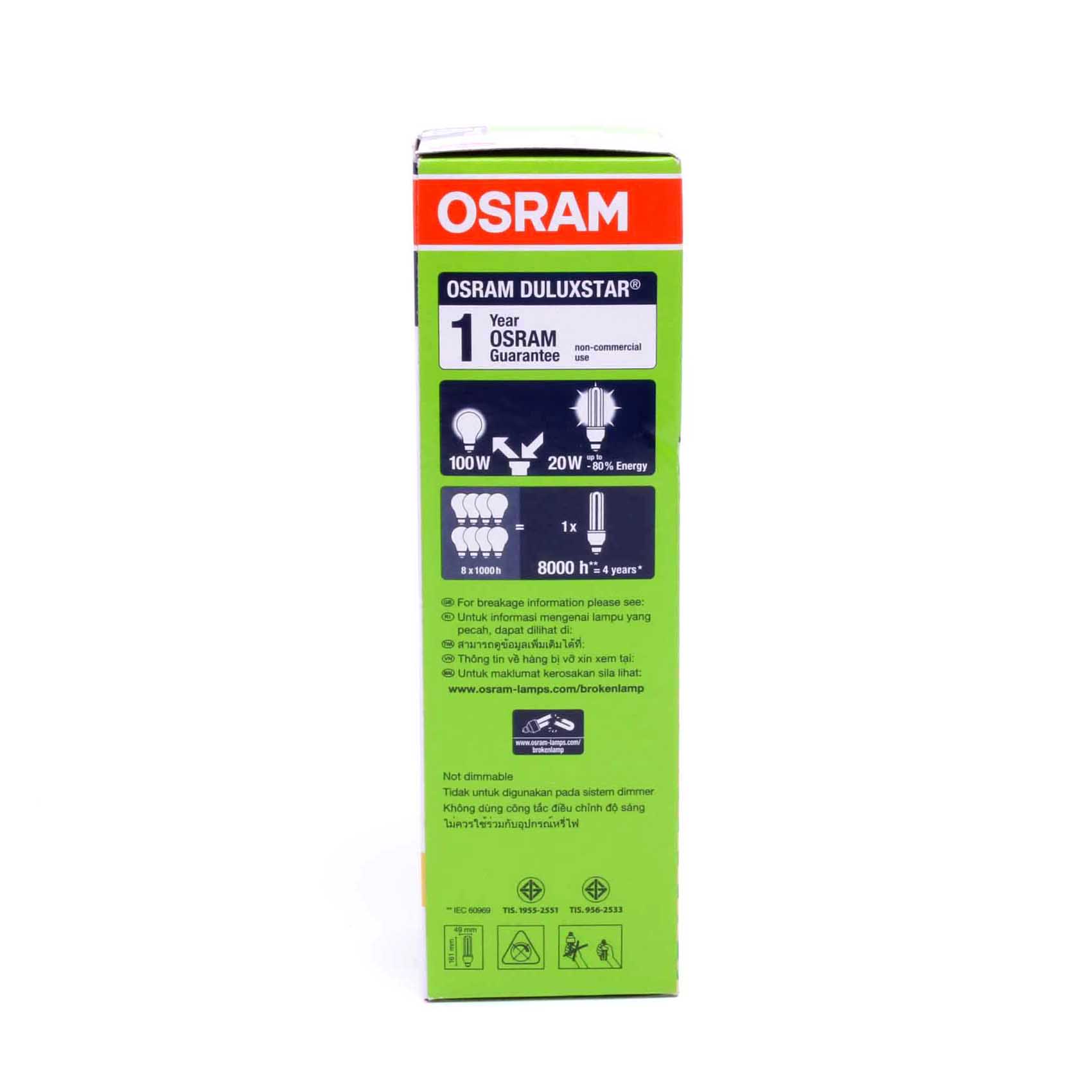 Osram Bulb Warm White 20 Watts