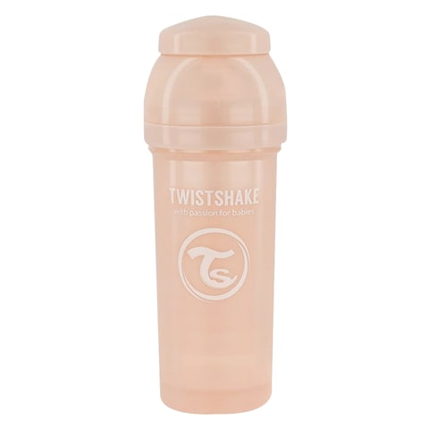 Twistshake Anti Colic Baby Bottle 260ml Champagne