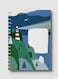 Lowha Spiral Notebook With 60 Sheets And Hard Paper Covers With Cover Light House Nature Design, For Jotting Notes And Reminders, For Work, University, School