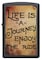 Zippo Lighter Model 218 Ci412260 Life Is A Journey Design