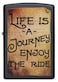 Zippo Lighter Model 218 Ci412260 Life Is A Journey Design