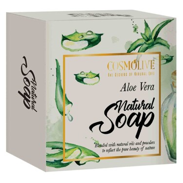 Cosmolive Nat. Soap Aloe125G