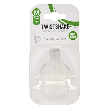 TWISTSHAKE ANTI-COLIC TEAT 2+M