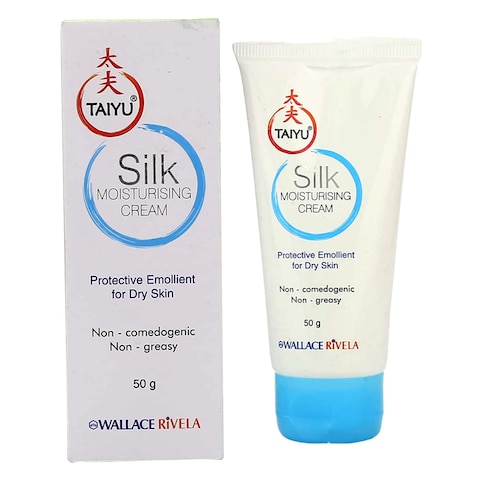 Taiyu Silk Moisturising Cream For Dry Skin 50g