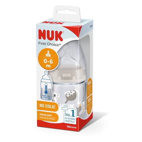 Nuk First Choice+ No-Colic Feeding Bottle SNK718 Multicolour 150ml