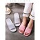 SKY TOUCH Bathroom Slippers Anti slip Unisex, Shower Slippers Indoor Slippers Soft Light Weight Flat Sandals Slippers for Indoor Outdoor Size 36 37 Pink, Medium Narrow