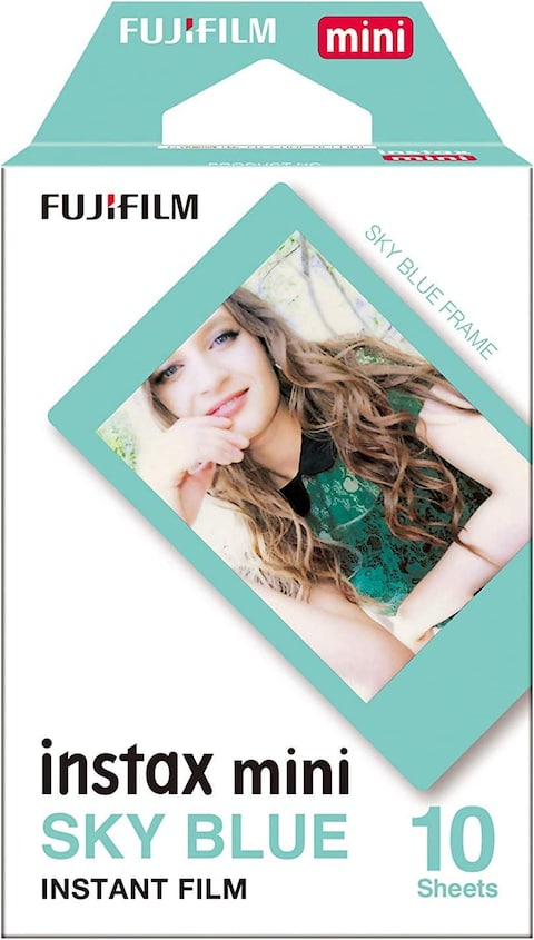 FUJIFILM INSTAX MINI FILM 10 SHEETS (SKY BLUE)