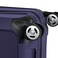 Eminent Hard Case Cabin Travel Bag Luggage Trolley Polypropylene Lightweight 4 Quiet Double Spinner Wheels Suitcase With TSA Lock B0002 Purple
