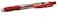 Generic Zebra 0.5 Sarasa Clip Gel Ink Rollerball Pen 12 Pieces Set, Red