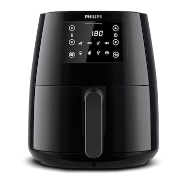 قلاية هوائية ديجيتال فيليبس 1550 وات 4.1 لتر - أسود - HD9243-90