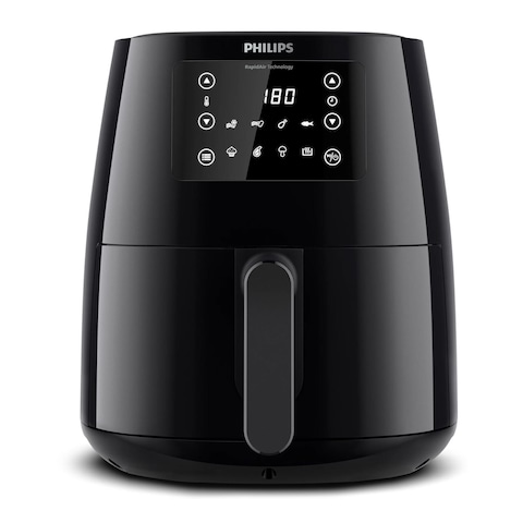 Philips Digital Air Fryer 1550 Watt 4.1 Liter - Black - HD9243-90
