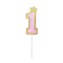 Number 1 Glitter Crown Cake Topper PT-1023