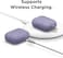 Elago Original Hang designed for Airpods Pro case cover with Carabiner - Lavender Grey
