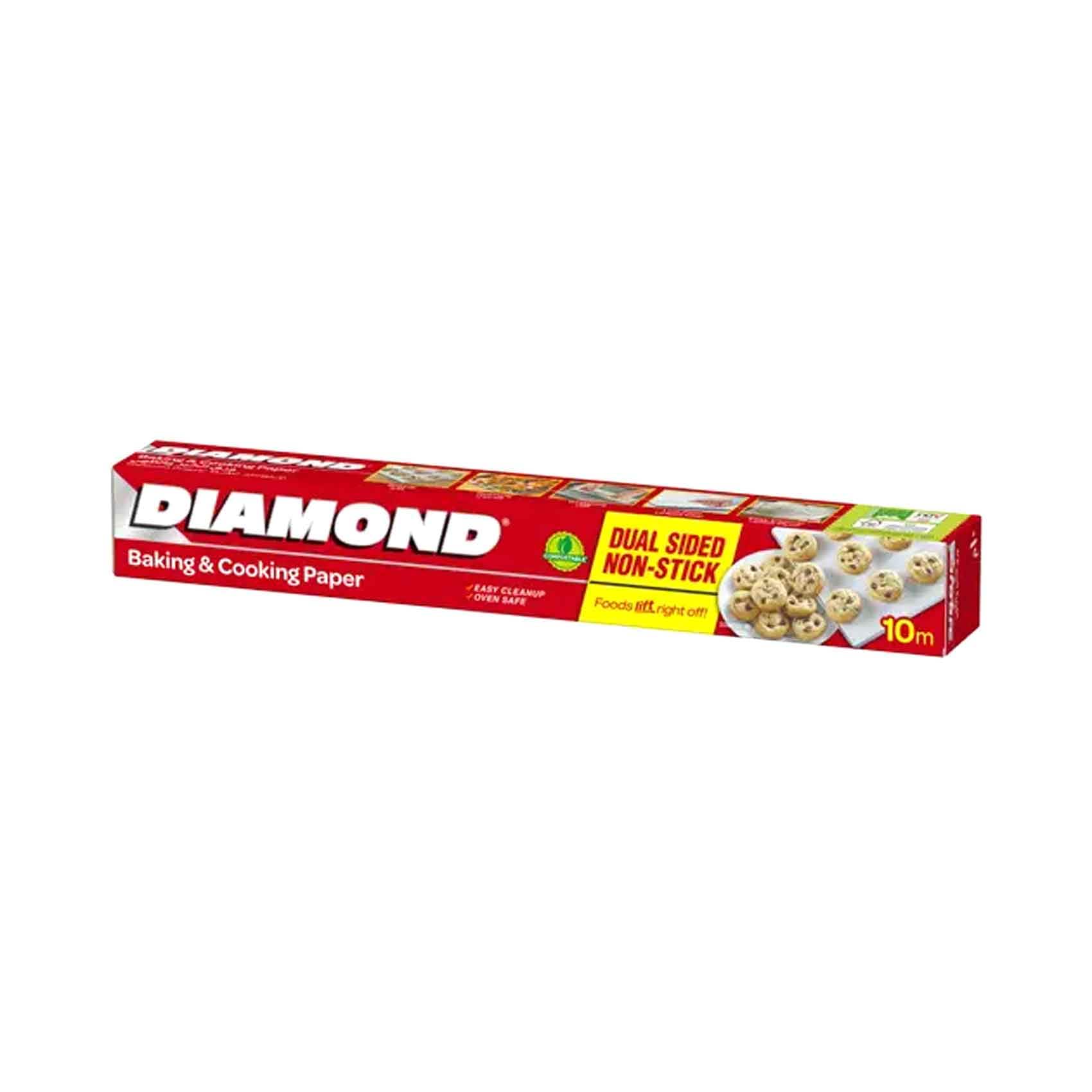Buy Diamond Paper Baking & Cooking 10meters Online | Carrefour Qatar