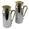 Avci Home Maker SLM Vacuum Flask Set Silver and Gold 2 PCS