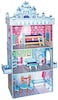 Rainbow Toys - Wooden DollHouse Kit DIY Toy Realistic 3D with Furnitures Birthday Gift For Girl (F)
