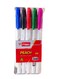Flair Peach Ball Pen 1.0mm Set of 5 Colours