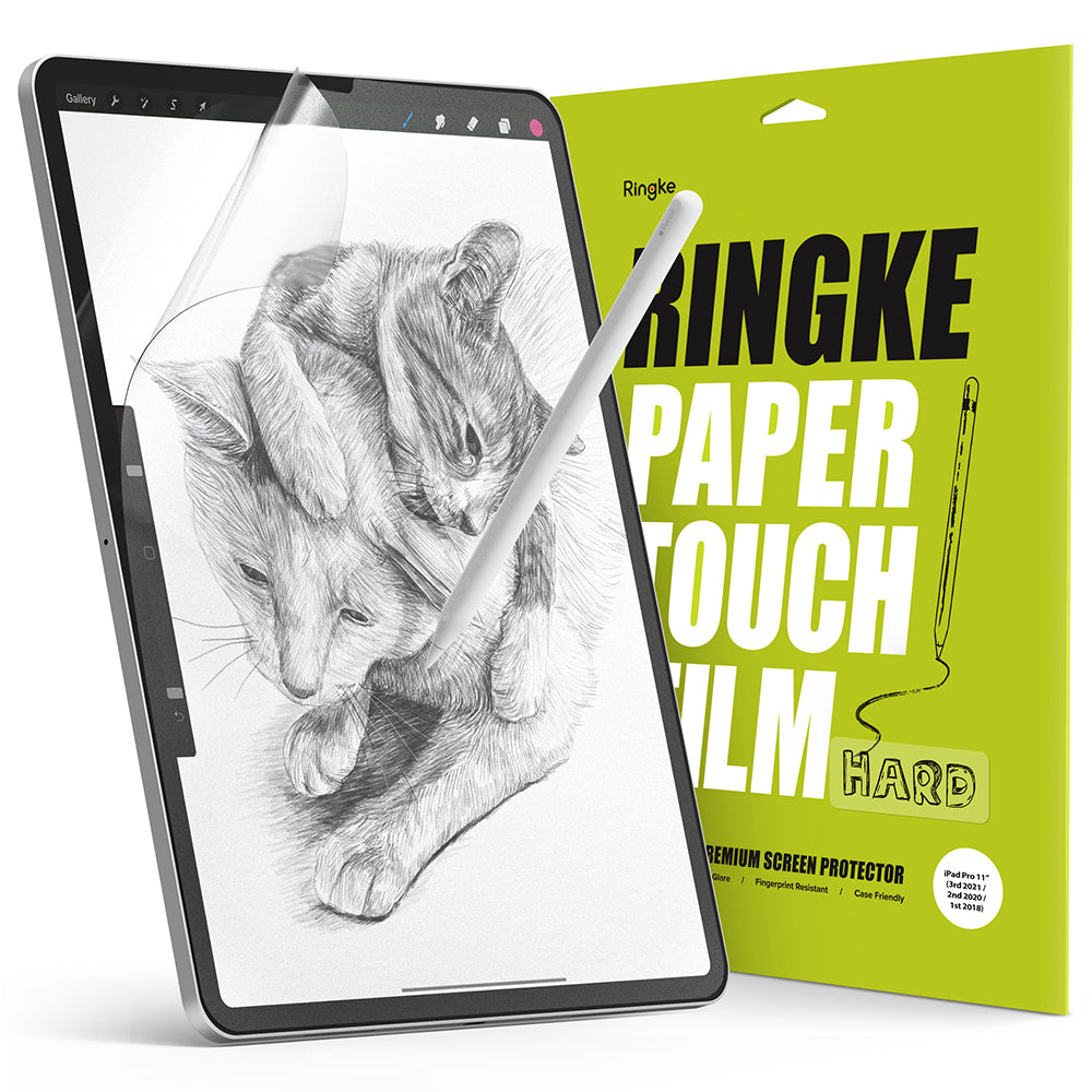 Ringke  - iPad Air 5th 2022 / 4th 2020 10.9&quot; / iPad Pro 2022 11&quot; / ALL GEN Screen Protector-  Paper Touch Hard Film-  2 Pack