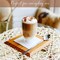 1CHASE Double Wall Insulated Coffee Tea Cups 350ml (12Oz) Set Of 6, Clear Coffee Mugs, Espresso, Cappuccino, Tea, Latte Cups, Cold/Hot Beverage