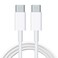 USB C to USB C Cable 60W 6ft, Type C 60W 20V/5A PD Fast Charging Cable Lead with E-Mark Chip Charger for iPad Pro 2020 for MacBook Pro 2020,Samsung Galaxy S20,Switch - White