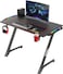 Twisted Minds Z Shaped Gaming Desk-100 cm Computer Desk With Mousepad, Cup Holder And Headphone Hook (Electronic Games)