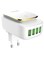 Ldnio - LDNIO A4405 LED Touch Lamp Adapter With Micro Cable 3 USB Port &ndash; White White